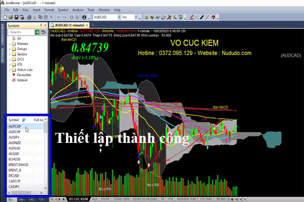 Thiết lập phần mềm cập nhật dữ liệu Forex cho Amibroker thành công